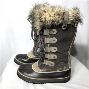 SOREL Joan of Artic Hawkeye Brown Winter Boots